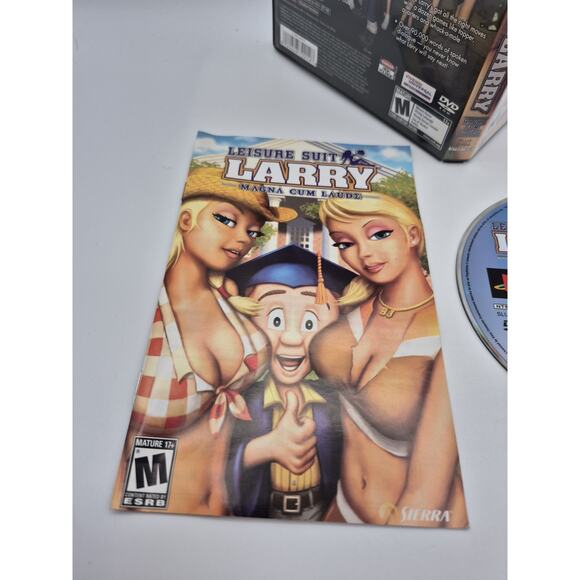 Leisure Suit Larry: Magna Cum Laude Sony PlayStation 2, 2004 CIB Complete Tested - Picture 4 of 7